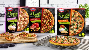 Dr. Oetker Veggie Pizza 