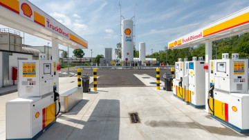 Kraftstoff: Shell eröffnet erste LNG-Tankstelle für Lkw in Belgien