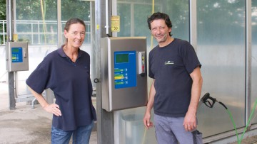 Marion und Tano Leone, Aral-Tankstelle und Waschanlage in Lippstadt