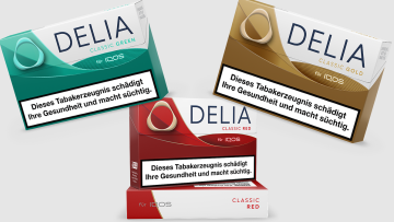 Delia neues Packungsdesign