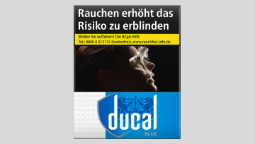 Neues Verpackungsdesign für Ducal Zigarette