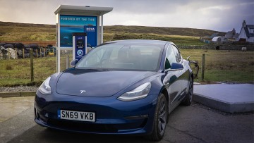 Shetland-Insel: E-Tankstelle mit Strom aus Tidenhub öffnet