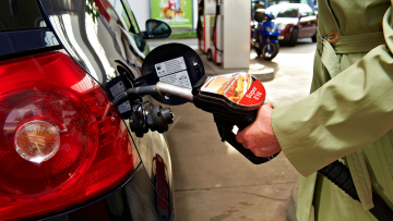 Golf V wird mit E10 betankt