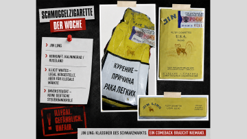 „Schmuggelzigarette der Woche“: Jin Ling