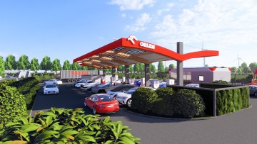 Orlen Charge Ladepark Elmshorn Visualisierung