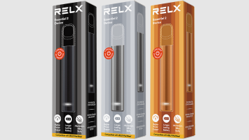 RELX Essential 2 Black Grey Orange