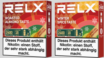 Ab Ende Oktober: RELX Winter Limited Editions