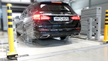 Spraybar hinten
