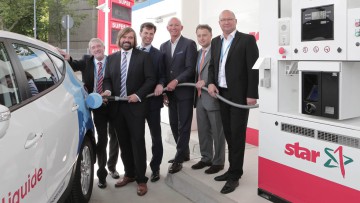 Wasserstoff: Erste H2-Station an Star-Tankstelle