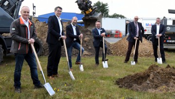 Team Energie: Spatenstich für Wasserstofftankstelle in Husum