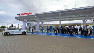 Total Enerige Ladehub BER