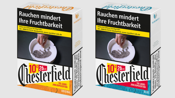 Chesterfield Original und Blue