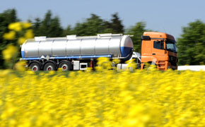Raps, Biokraftstoff, Tanklaster, LKW