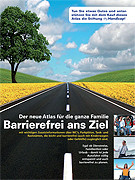 Das Cover des Straßenatlas "Barrierefrei ans Ziel".