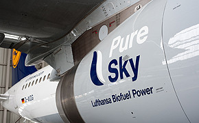 Pure Sky - Biofuel Power: Die Lufthansa fliegt mit Biosprit.