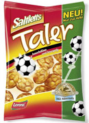 Fußball-WM: Snackhersteller hoffen auf Umsatzplus Saltletts Taler, Lorenz, Snacks, Salzgebäck