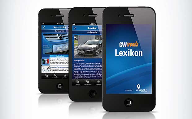 <b>GW-<i>trends</i></b>: Gratis Gebrauchtwagen-App GW_trends-App