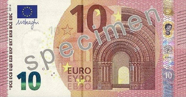 Zweite Stückelung der Europa-Serie: Der neue 10-Euro-Schein 