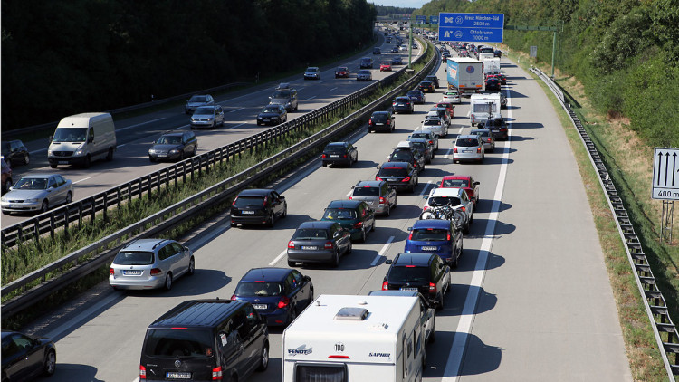 Autobahnstau
