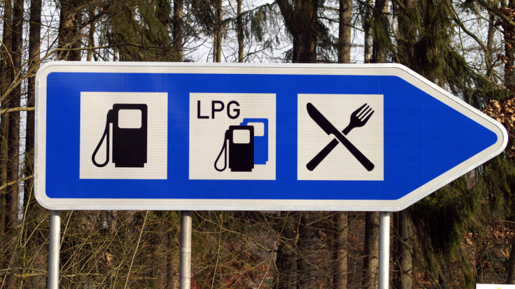 Autogas, LPG, Tankstelle 