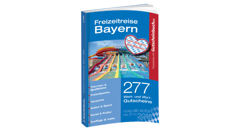 Gutscheinbuch Freitzeitreise Bayern