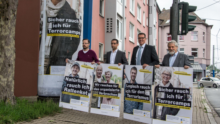 Kampagne gegen illegale Zigaretten