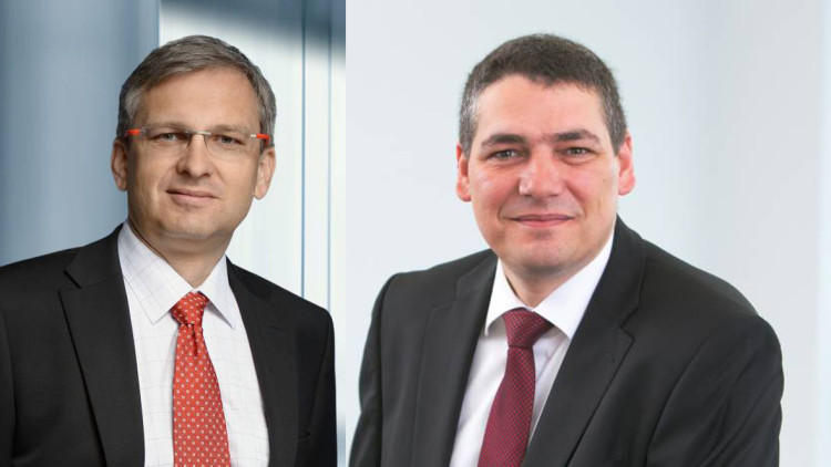 Robert Nürnberger (CFO) und Olaf Schneider (CIO) bei UTA
