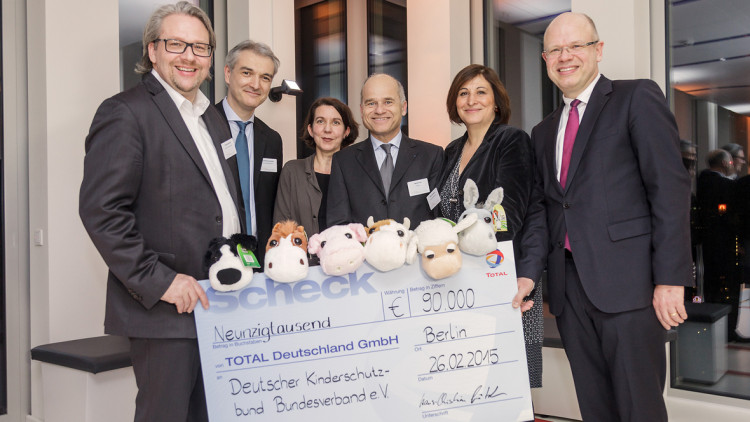 Total Spende an Deutscher Kinderschutzbund