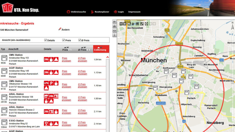 UTA bietet den Stationsfinder und die App jetzt in sieben Sprachen an.