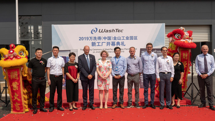 Expansion: Washtec eröffnet neuen Standort in China