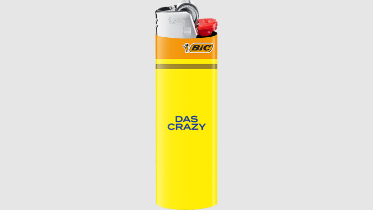 BIC Feuerzeug das crazy