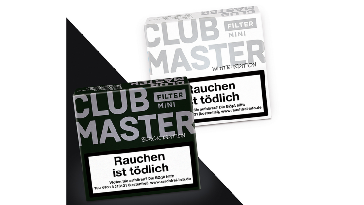 Clubmaster Black white Edition
