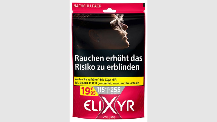 Elixyr Vol. Cigarette Tobacco (Zip-Bag) 115g