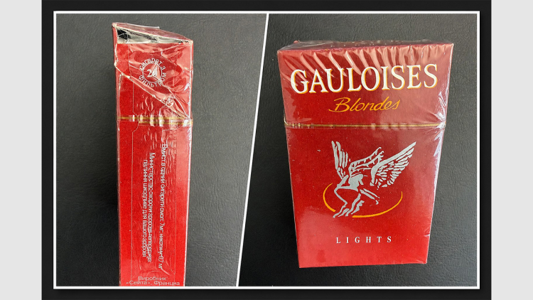 Gauloises blondes lights Fälschung
