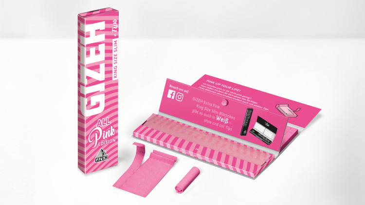 Gizeh All Pink: Neuauflage der beliebten Sonderedition