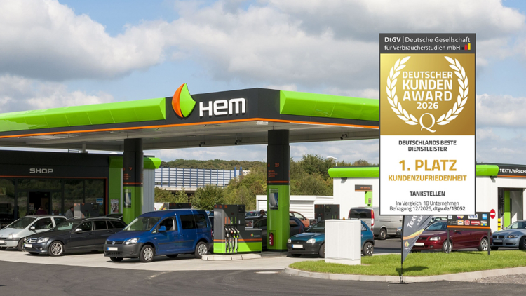 HEM 1. Platz Kundenzufriedenheit
