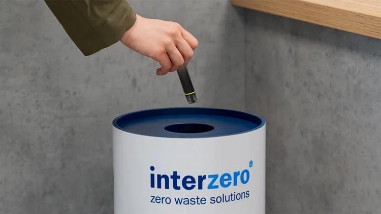 Interzero Rücknahme E-Zigarette