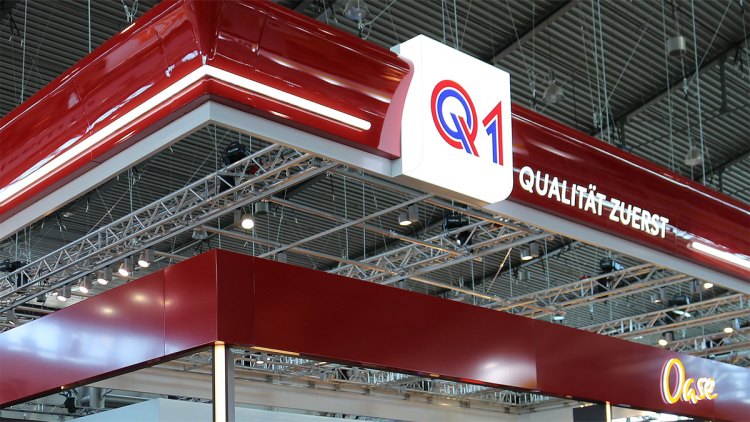 Q1 auf der Uniti expo