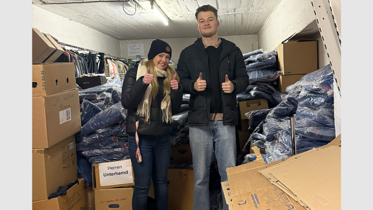 Q1 spendet Berufsmode