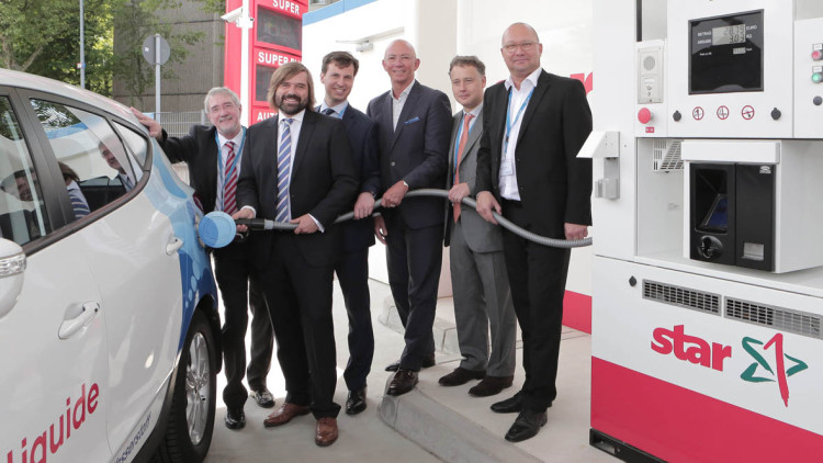 Wasserstoff: Erste H2-Station an Star-Tankstelle