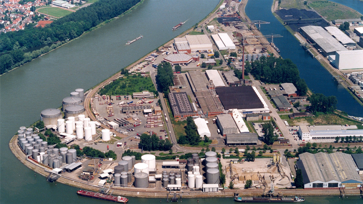 Tanklager Exolum Mannheim