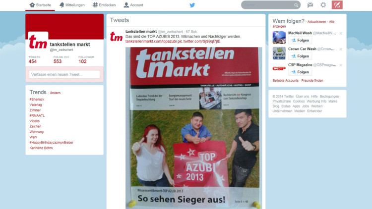 TOP AZUBI 2014: Ihre Talente an den Start