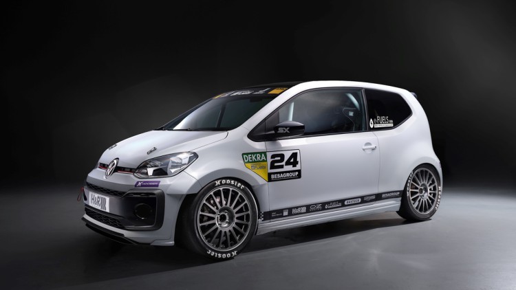 Der VW up! GTI des ADAC Tourenwagen Junior Cup