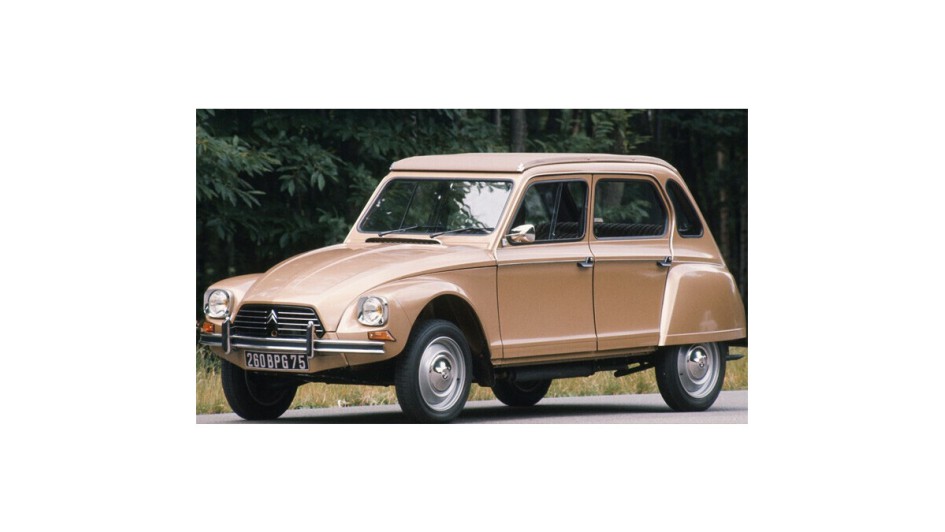 Ente à la nouvelle cuisine – Die Dyane debütierte 1967 als 2CV in modernisiertem Design, konnte die Ente aber nicht ersetzen