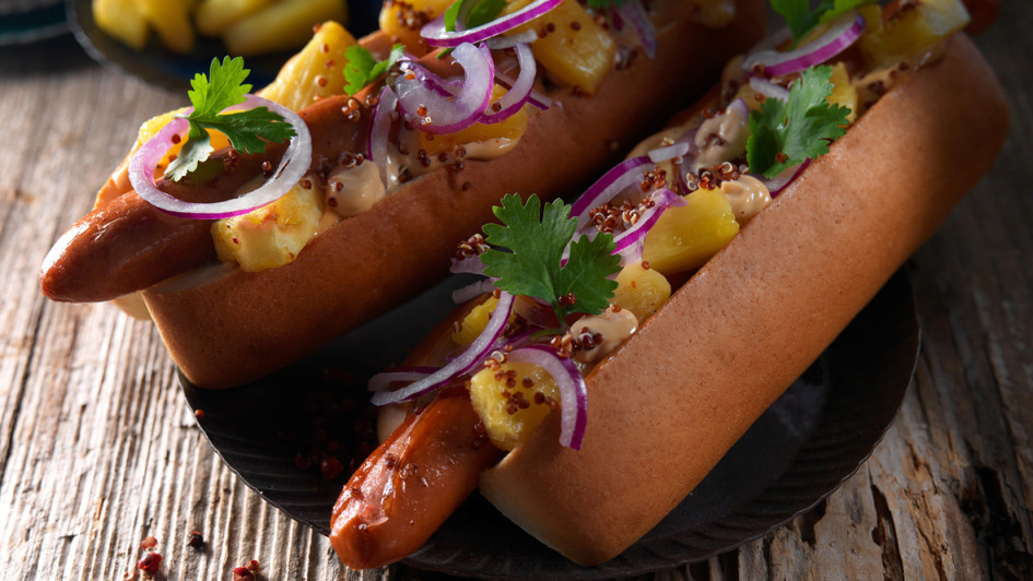 Premium-Hot-Dogs von Lantmännen Unibake Germany
