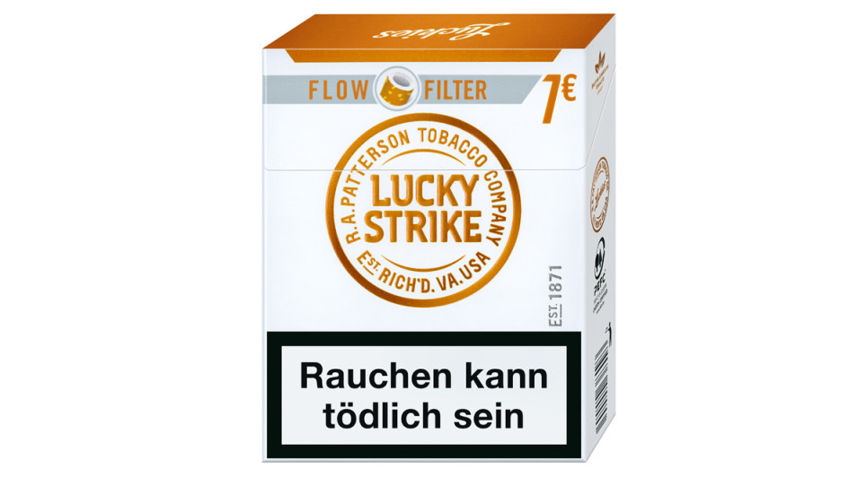 Lucky Strike Flow Filter in der XXL-Packung