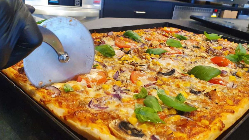 Pizza beim Energielieferant Aschaffenburg