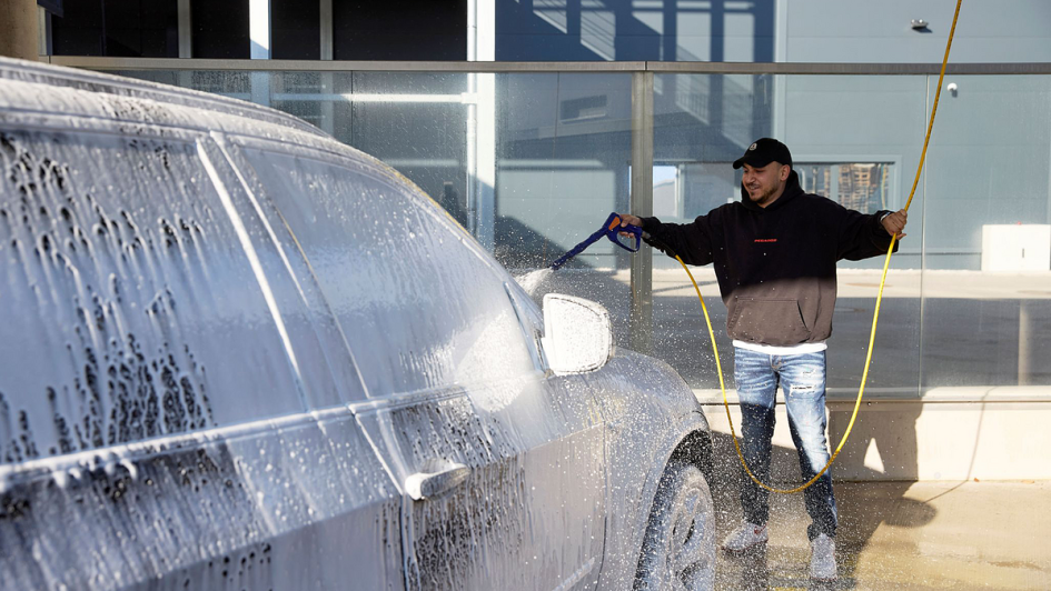 Leotrin Krasniqui ist mindestens zweimal wöchentlich im SB-Bereich anzutreffen. 
