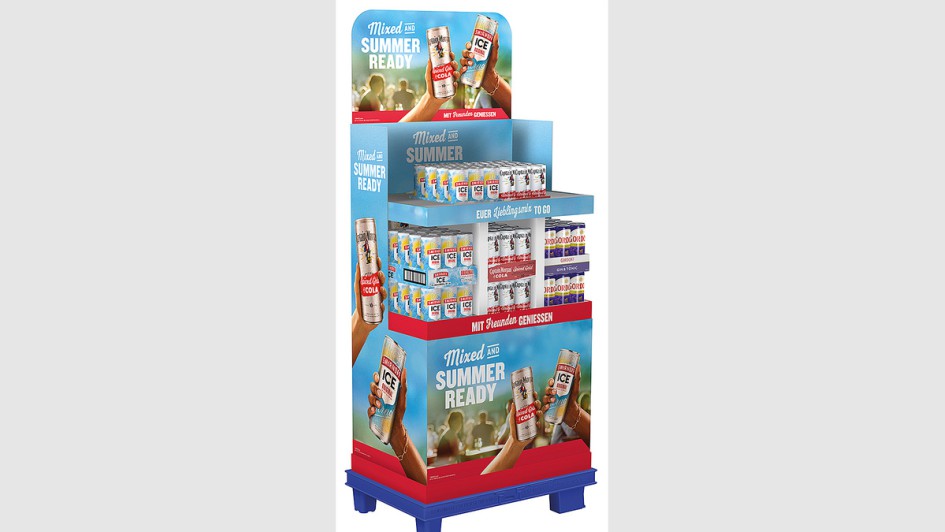 Smirnoff Eis im 96er Display