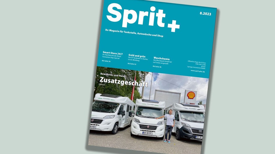 Sprit+ Titelseite August 2023